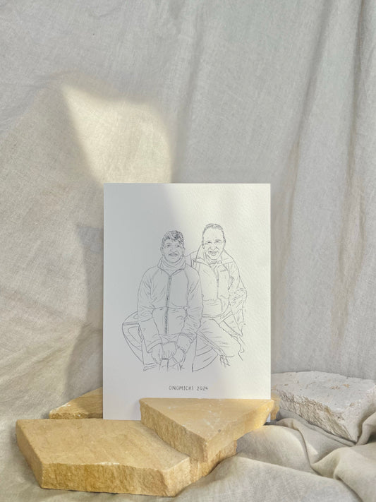 People - Line Drawing